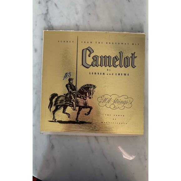 Vintage "From the Broadway Hit: Camelot" Vinyl Record - Picture 1 of 3